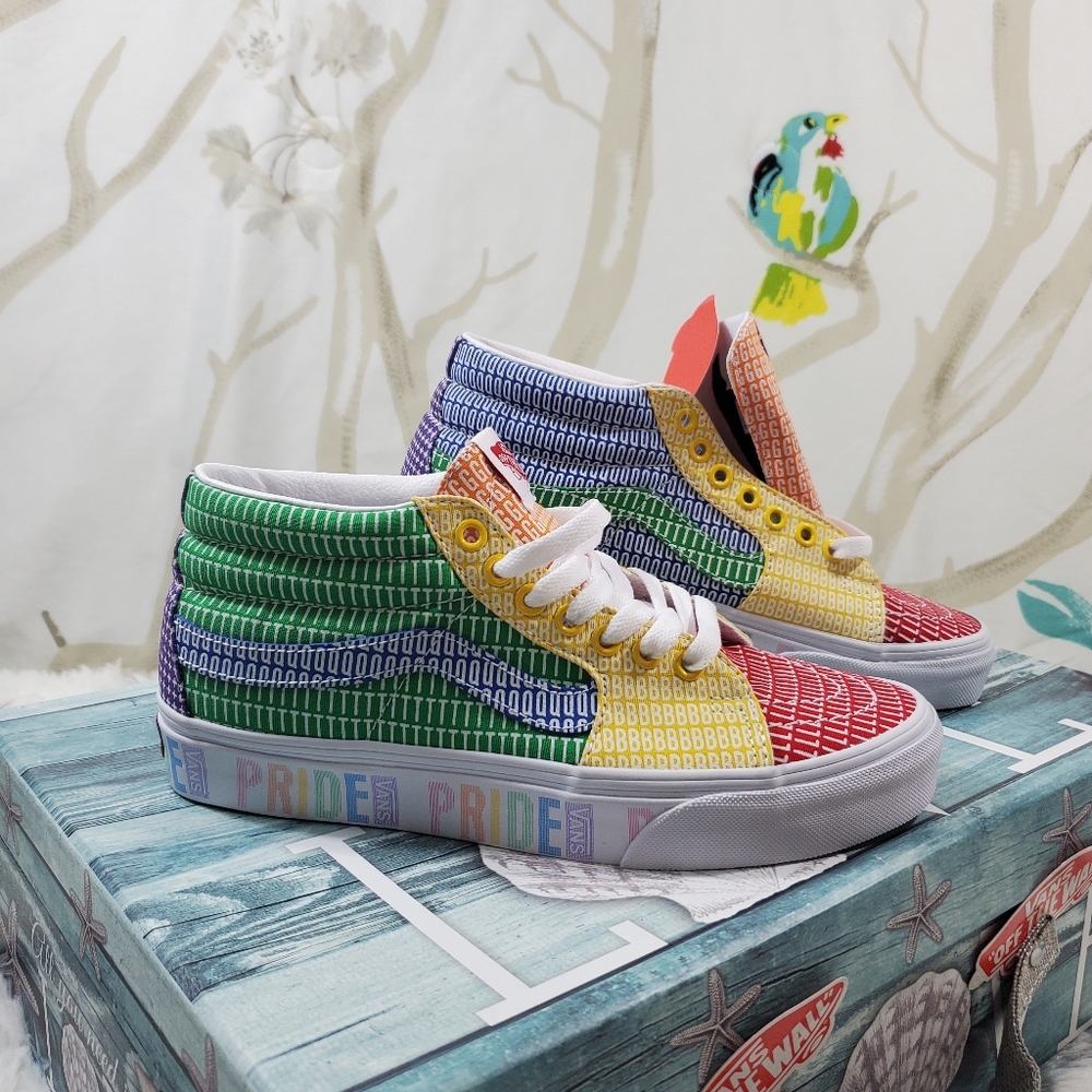 Vans sk8-Mid Pride Multi color - Picture 8 of 13